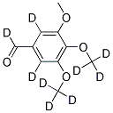 3,4,5-TRIMETHOXYBENZALDEHYDE-D9 Struktur