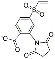 N-SUCCINIMIDYL-[4-VINYLSULFONYL]BENZOATE Struktur