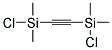 BIS(CHLORODIMETHYLSILYL)ACETYLENE Struktur