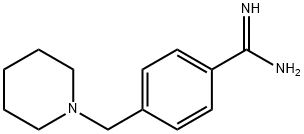 4-PIPERIDIN-1-YLMETHYL-BENZAMIDINE Struktur