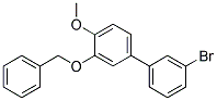 3-BENZYLOXY-3'-BROMO-4-METHOXY-BIPHENYL Struktur