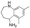 6,8-DIMETHYL-2,3,4,5-TETRAHYDRO-1H-BENZO[B]AZEPIN-5-YLAMINE Struktur