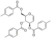 3,4,6-TRI-O-(4-METHYLBENZOYL)-D-GLUCAL Struktur