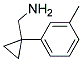 C-(1-M-TOLYL-CYCLOPROPYL)-METHYLAMINE Struktur