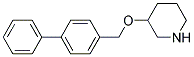 3-([1,1'-BIPHENYL]-4-YLMETHOXY)PIPERIDINE Struktur