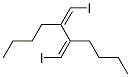 5,6-BIS-[1-IODO-METH-(Z)-YLIDENE]-DECANE Struktur