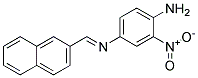 N4-NAPHTHALEN-2-YLMETHYLENE-2-NITRO-BENZENE-1,4-DIAMINE Struktur