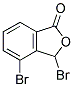 3,4-DIBROMO-3H-ISOBENZOFURAN-1-ONE Struktur