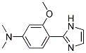 [4-(IMIDAZOL-2-YL)-3-METHOXYPHENYL]DIMETHYLAMINE Struktur