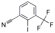 3-CYANO-2-IODOBENZOTRIFLUORIDE Struktur