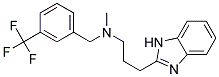 3-(1H-BENZIMIDAZOL-2-YL)-N-METHYL-N-[3-(TRIFLUOROMETHYL)BENZYL]PROPAN-1-AMINE Struktur