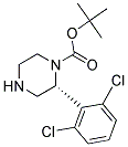 (R)-2-(2,6-DICHLORO-PHENYL)-PIPERAZINE-1-CARBOXYLIC ACID TERT-BUTYL ESTER Struktur