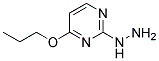 (4-PROPOXY-PYRIMIDIN-2-YL)-HYDRAZINE Struktur