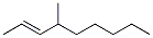 4-METHYL-2-NONENE Struktur