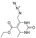 ETHYL 6-(AZIDOMETHYL)-4-METHYL-2-OXO-1,2,3,4-TETRAHYDROPYRIMIDINE-5-CARBOXYLATE Struktur