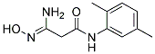 (3Z)-3-AMINO-N-(2,5-DIMETHYLPHENYL)-3-(HYDROXYIMINO)PROPANAMIDE Struktur