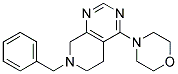 7-BENZYL-4-MORPHOLIN-4-YL-5,6,7,8-TETRAHYDRO-PYRIDO[3,4-D]PYRIMIDINE Struktur