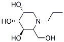 (3R,4R,5R)-2-(HYDROXYMETHYL)-1-PROPYLPIPERIDINE-3,4,5-TRIOL Struktur