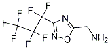 (3-HEPTAFLUOROPROPYL-[1,2,4]OXADIAZOL-5-YL)-METHYL-AMINE Struktur