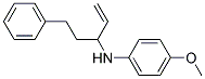 (4-METHOXY-PHENYL)-(1-PHENETHYL-ALLYL)-AMINE Struktur