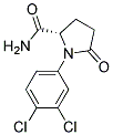 N-(3,4-DICHLOROPHENYL)-5-OXOPROLINAMIDE Struktur