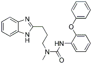 N-[3-(1H-BENZIMIDAZOL-2-YL)PROPYL]-N-METHYL-N'-(2-PHENOXYPHENYL)UREA Struktur