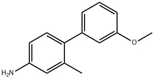 3'-METHOXY-2-METHYL[1,1'-BIPHENYL]-4-AMINE Struktur