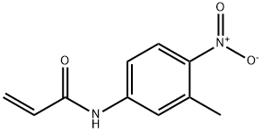 N-(3-METHYL-4-NITRO-PHENYL)-ACRYLAMIDE Struktur