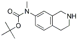 TERT-BUTYL (1,2,3,4-TETRAHYDROISOQUINOLIN-7-YL)METHYLCARBAMATE Struktur