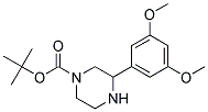 3-(3,5-DIMETHOXY-PHENYL)-PIPERAZINE-1-CARBOXYLIC ACID TERT-BUTYL ESTER Struktur