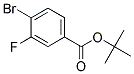 TERT-BUTYL 4-BROMO-3-FLUOROBENZOATE Struktur