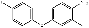 4-(4-FLUOROPHENOXY)-2-METHYLANILINE Struktur