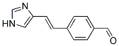 4-[2-(1H-IMIDAZOL-4-YL)-VINYL]-BENZALDEHYDE Struktur