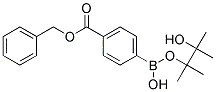 4-BENZYLOXYCARBONYLPHENYLBORONIC ACID, PINACOL ESTER Struktur