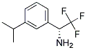 (R)-2,2,2-TRIFLUORO-1-(3-ISOPROPYL-PHENYL)-ETHYLAMINE Struktur