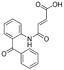 3-(2-BENZOYL-PHENYLCARBAMOYL)-ACRYLIC ACID Struktur