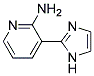 3-(1H-IMIDAZOL-2-YL)-PYRIDIN-2-YLAMINE Struktur