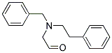 (BENZYL-PHENETHYL-AMINO)-ACETALDEHYDE Struktur