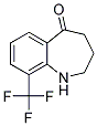 9-TRIFLUOROMETHYL-1,2,3,4-TETRAHYDRO-BENZO[B]AZEPIN-5-ONE Struktur