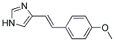 4-[2-(4-METHOXY-PHENYL)-VINYL]-1H-IMIDAZOLE Struktur