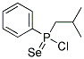 P-ISOBUTYL-P-PHENYLPHOSPHINOSELENOIC CHLORIDE Struktur