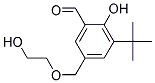 3-TERT-BUTYL-2-HYDROXY-5-(2-HYDROXY-ETHOXYMETHYL)-BENZALDEHYDE Struktur