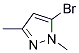 5-BROMO-1,3-DIMETHYL-1H-PYRAZOLE Struktur