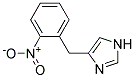 4-(2-NITRO-BENZYL)-1H-IMIDAZOLE Struktur