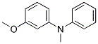 (3-METHOXY-PHENYL)-METHYL-PHENYL-AMINE Struktur