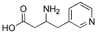 3-AMINO-4-(PYRIDIN-3-YL)BUTANOIC ACID Struktur