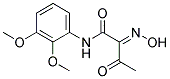 N-(2,3-DIMETHOXY-PHENYL)-2-HYDROXYIMINO-3-OXO-BUTYRAMIDE Struktur