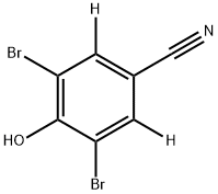 3,5-DIBROMO-4-HYDROXYBENZONITRILE-2,6-D2 Struktur