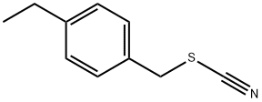 4-ETHYLBENZYL THIOCYANATE Struktur