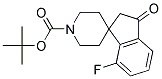 TERT-BUTYL 7-FLUORO-3-OXO-2,3-DIHYDROSPIRO[INDENE-1,4'-PIPERIDINE]-1'-CARBOXYLATE Struktur